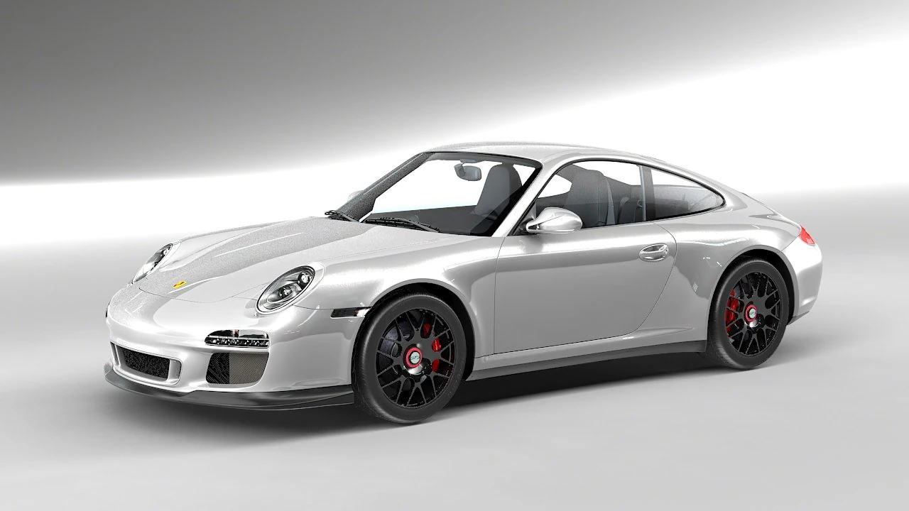 porsche 911 gts 997 3D Model .c4d .max .obj .3ds .fbx .stl .blend