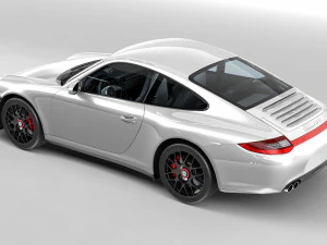 porsche 911 gts 997 3D Model