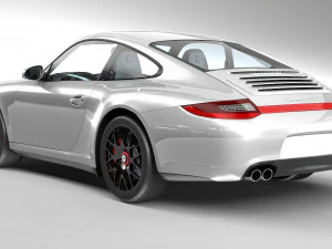 porsche 911 gts 997 3D Model