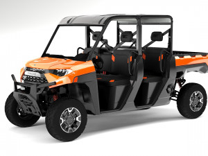 Polaris ranger crew 2018 3D Model