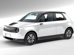 honda e 3D 模型