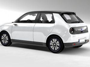 honda e 3D मॉडल