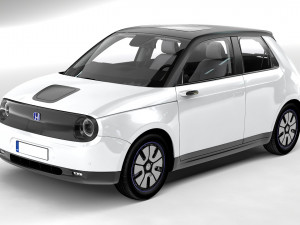 honda e 3D मॉडल