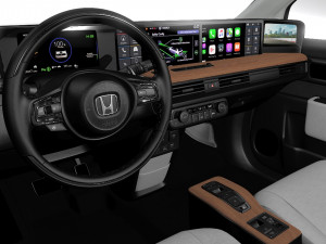 honda e 3D मॉडल
