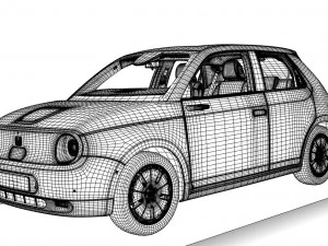 honda e 3D Model