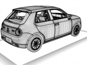 honda e 3D Model