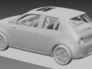 honda e 3D Model
