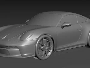 porsche 911 gt3 2020 3D Model
