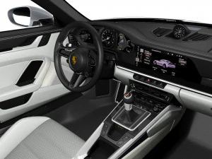 porsche 911 gt3 2020 3D Model