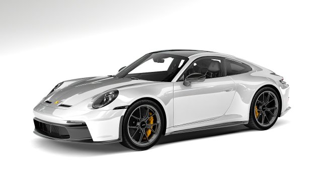 porsche 911 gt3 touring992 3D Model .c4d .max .obj .3ds .fbx .stl .blend 