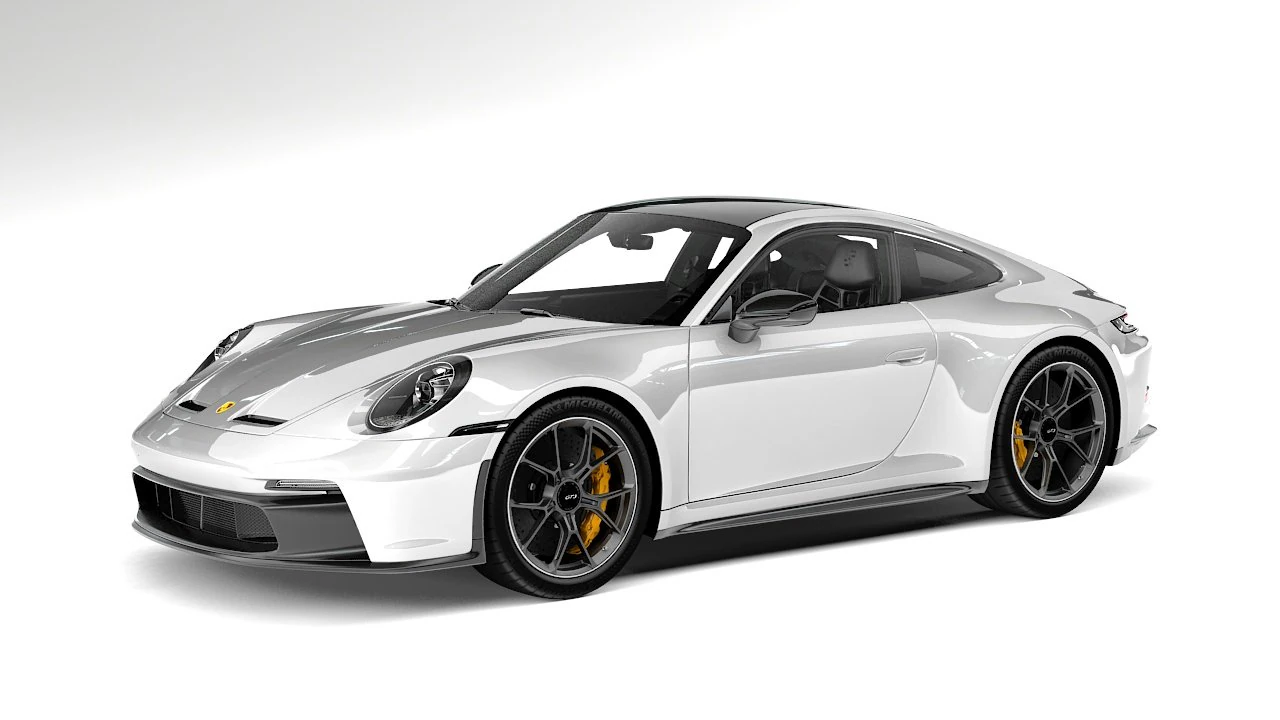 porsche 911 gt3 touring992 3D Model .c4d .max .obj .3ds .fbx .stl .blend 