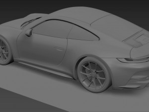 porsche 911 gt3 touring992 3D Model