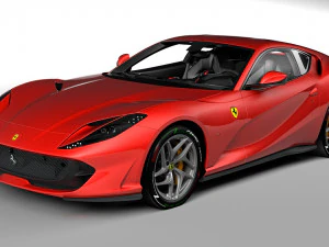 Ferrari 812 Süper Hızlı 3D Model