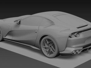 Ferrari 812 Superfast Modelo 3D