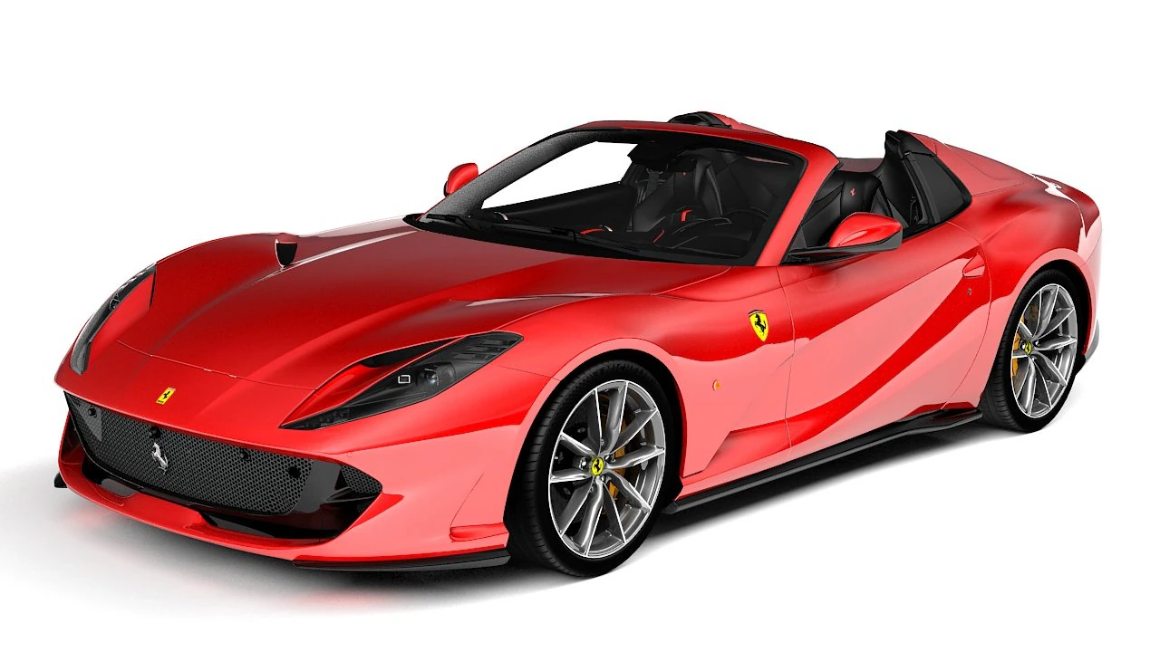 Ferrari 812 GTS Modelo 3D .c4d .max .obj .3ds .fbx .stl .blend 