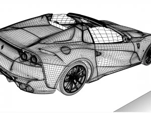 Ferrari 812 GTS Modelo 3D