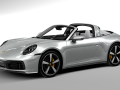 Porsche 911 Targa 4S 992 3Dモデル