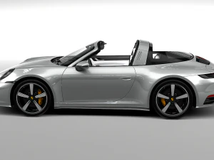 Porsche 911 Targa 4S 992 3D Model