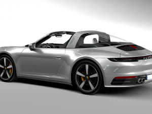 Porsche 911 Targa 4S 992 3D 모델