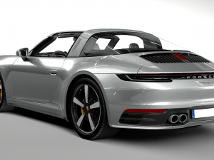 Porsche 911 Targa 4S 992 3D 모델