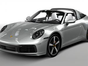 Porsche 911 Targa 4S 992 3D 모델