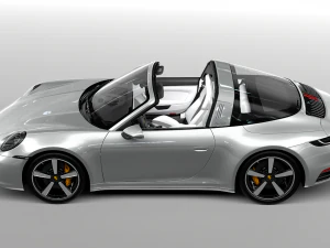 Porsche 911 Targa 4S 992 3D Model