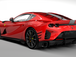 Ferrari 812 Competizione Modello 3D