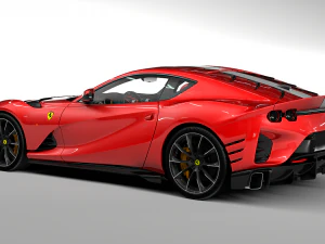 Ferrari 812 Competizione 3D Model
