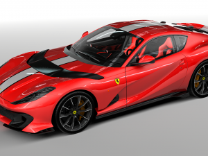 Ferrari 812 Competizione Modello 3D