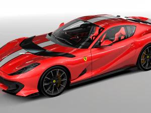 Ferrari 812 Competizione 3D Model