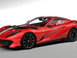 Ferrari 812 Competizione Modello 3D