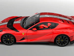 Ferrari 812 Competizione 3D Model