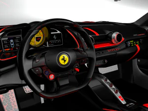 Ferrari 812 Competizione 3D Model