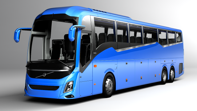 Volvo 9900 Modelo 3D .c4d .max .obj .3ds .fbx .stl .blend 