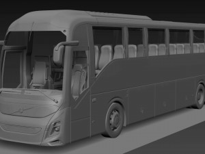 Volvo 9700 3D Модель