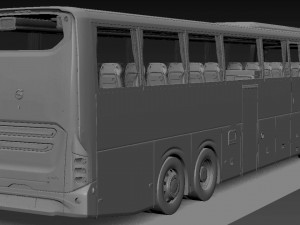 Volvo 9700 3D Модель
