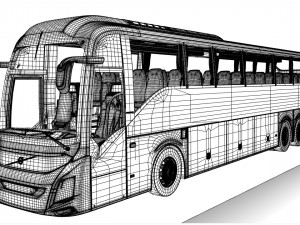 Volvo 9700 3D Модель