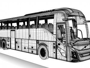 Volvo 9700 3D Модель