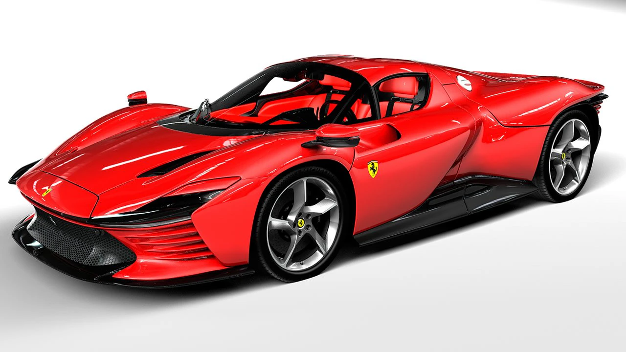 Ferrari Daytona SP3 3D Model .c4d .max .obj .3ds .fbx .stl .blend 