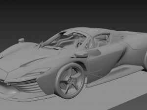Ferrari Daytona SP3 Modelo 3D
