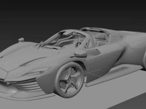 Ferrari Daytona SP3 3D Model