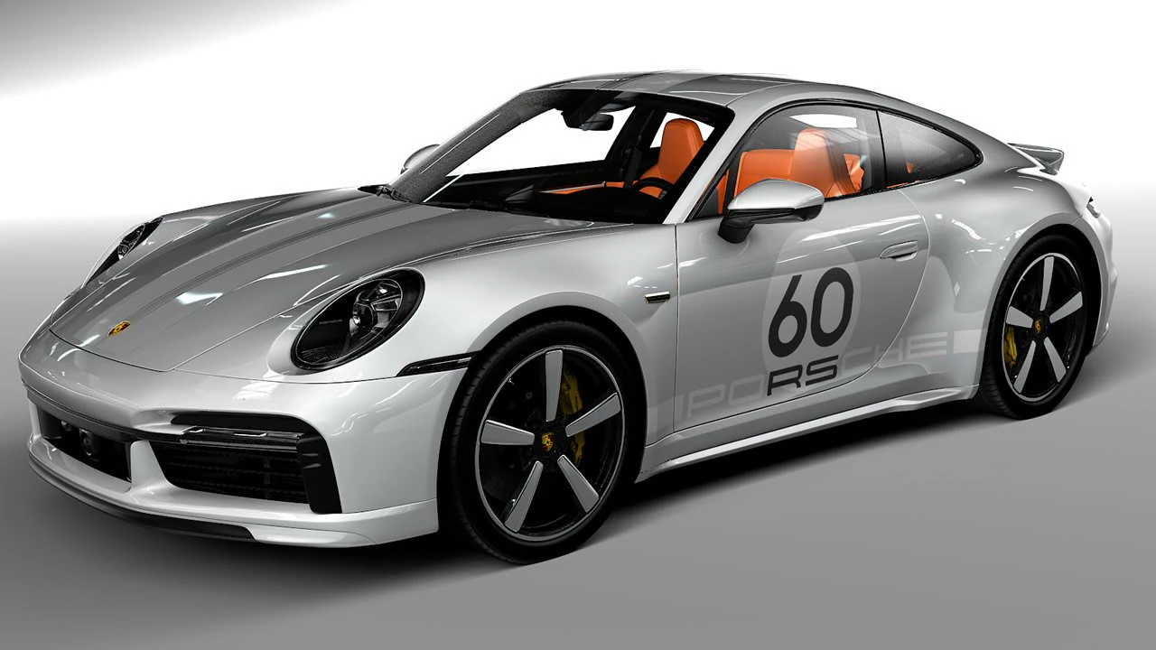 Porsche 911 Sport Classic 3D Model .c4d .max .obj .3ds .fbx .stl .blend 