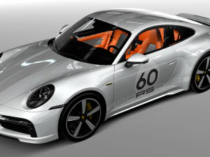 Porsche 911 Sport Classic 3D Model