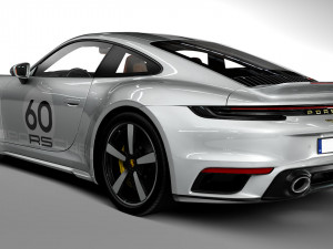 Porsche 911 Sport Classic 3D Model