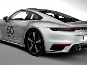 Porsche 911 Sport Classic 3D Model