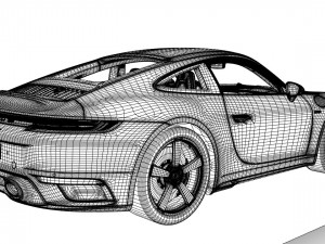 Porsche 911 Sport Classic 3D Model