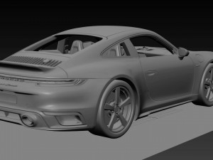 Porsche 911 Sport Classic 3D Model