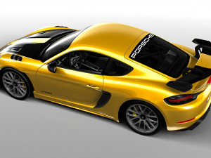 Porsche Cayman GT4 RS 3D 模型