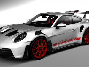 Porsche 911 GT3 RS 2023 3D Model