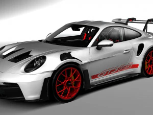 Porsche 911 GT3 RS 2023 Modelo 3D